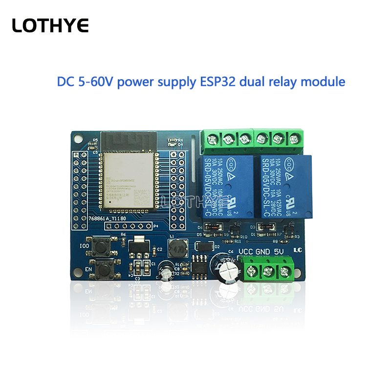 Esp32 Wifi Bluetooth Module - ESP32 デュアルチャンネル WiFi Bluetooth リレーモジュール セカンダリ開発ボード