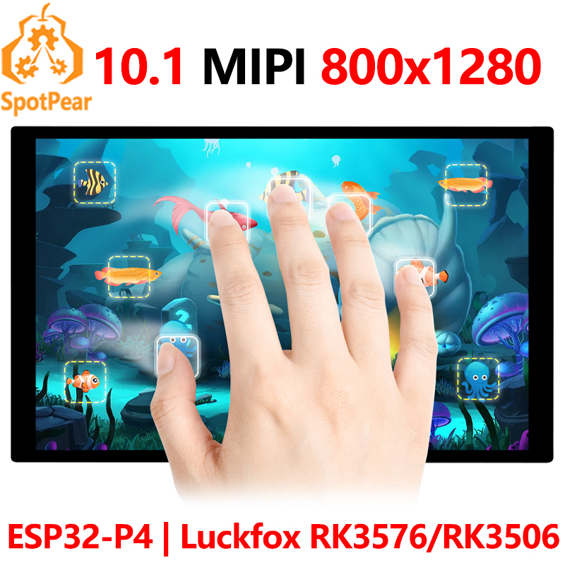 Esp32 P4 - Raspberry pi-LCDタッチスクリーンディスプレイ,dsi,mipi,800x1280, ESP32-P4, Luckox-Omni3576, Luckfox-Lyra-RK3506, 10.1インチ