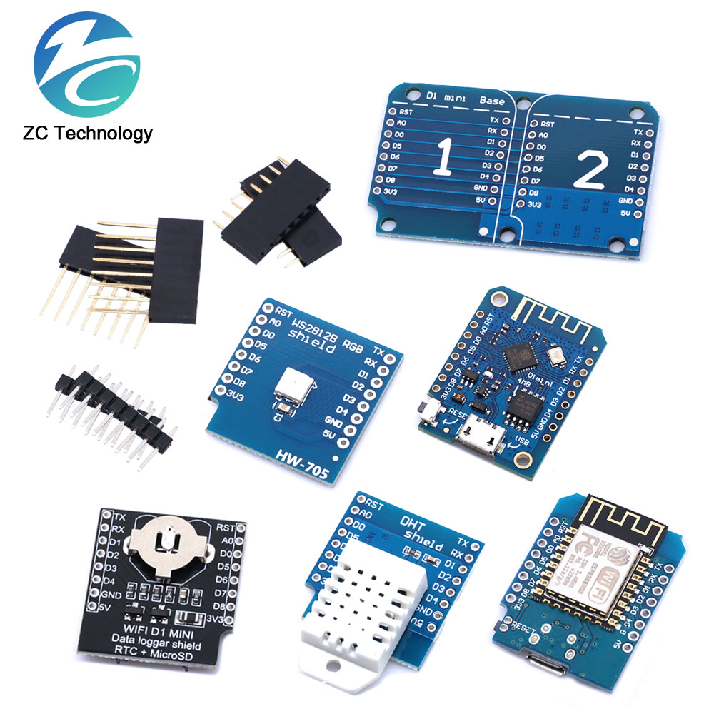 Esp8266 Nodemcu - D1 Mini esp8266,ESP-12F,340g,usb for wemosデータロガー,wifi開発ボード,v3.0 nodcu