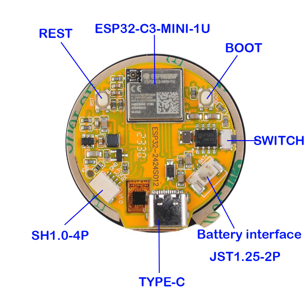 Arduino iot Smart Home用タッチスクリー - Esp32 C3 のレビューと価格