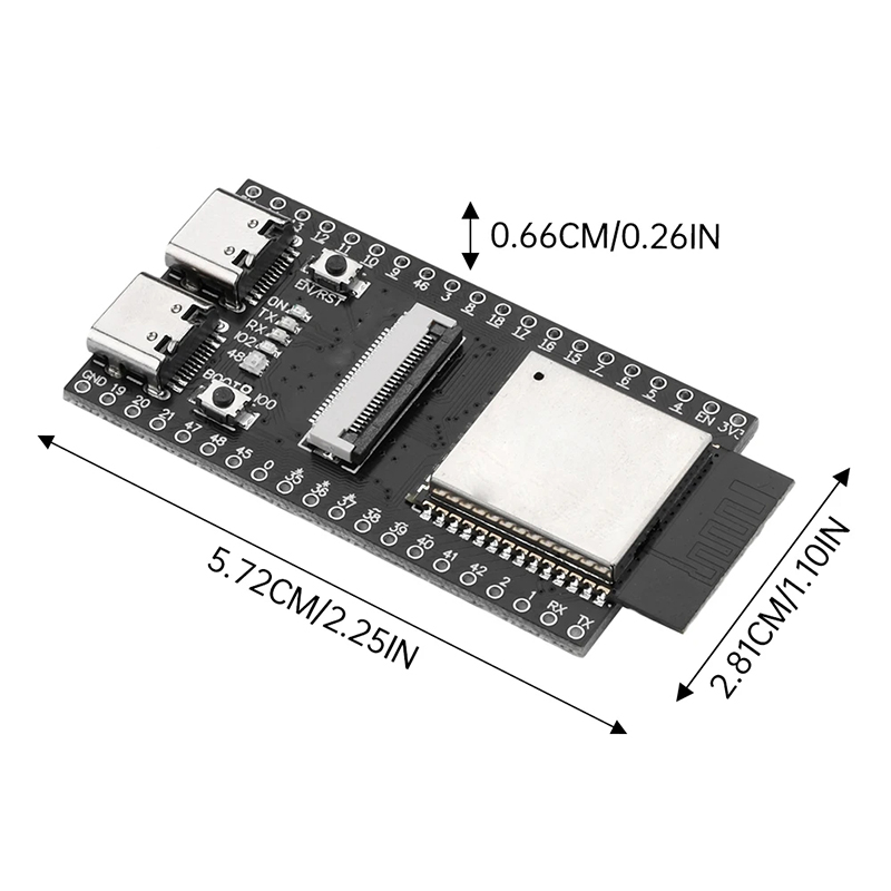 ESP32-S3 N16R8 CAM開発ボード デュアルTy - Esp32 Wifi Bluetooth Module のレビューと価格