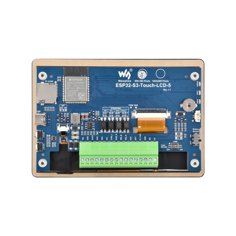 Waveshare ESP32-S3-Touch-LCD-5 - Esp32 Development Board のレビューと価格