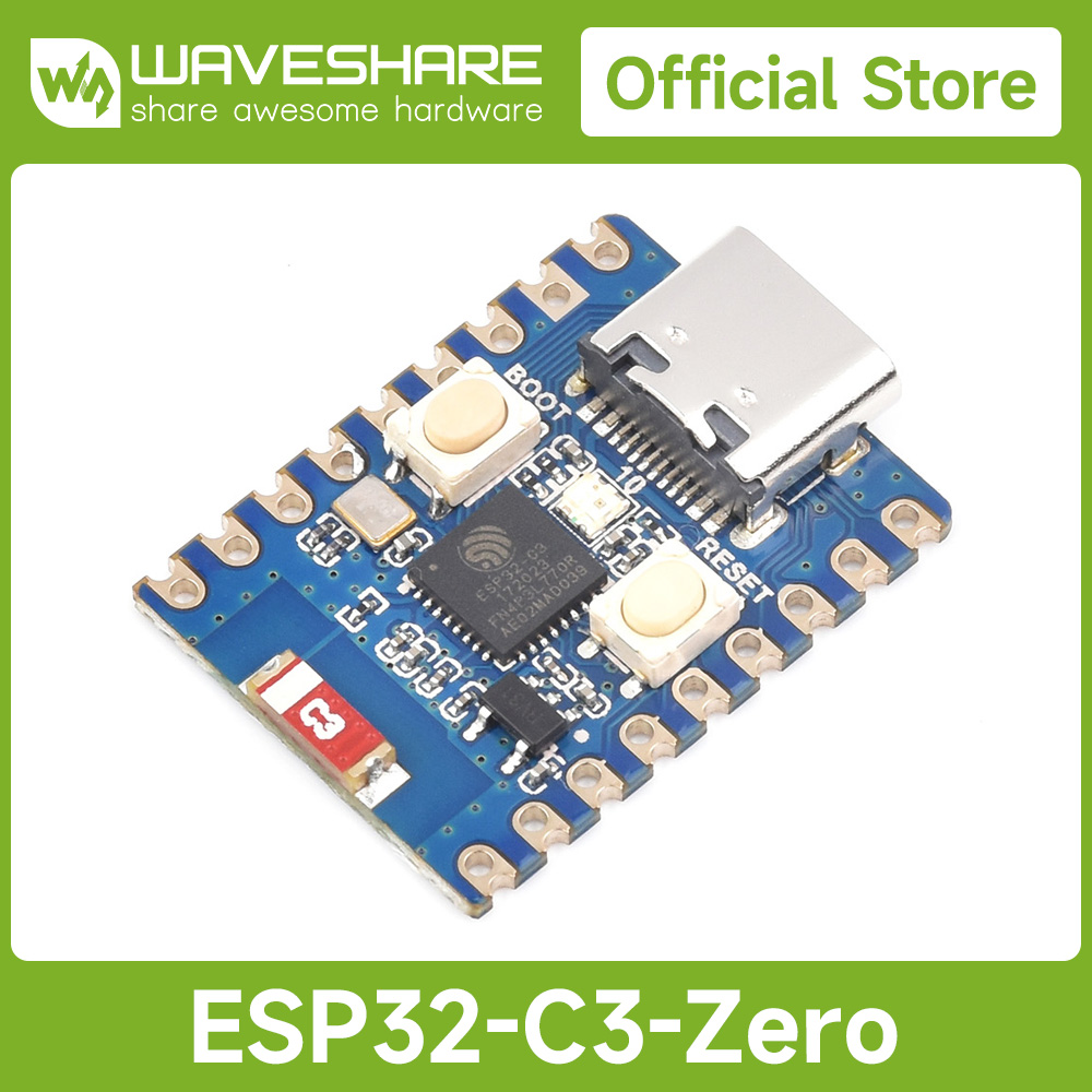 Waveshare ESP32-C3 Zero Mini 開 - Esp32 C3 のレビューと価格