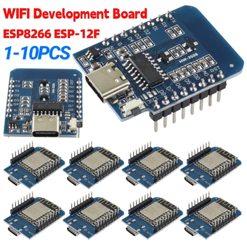 1-10 個 ESP8266 ESP-12F D1 ミニ W - Esp8266 のレビューと価格