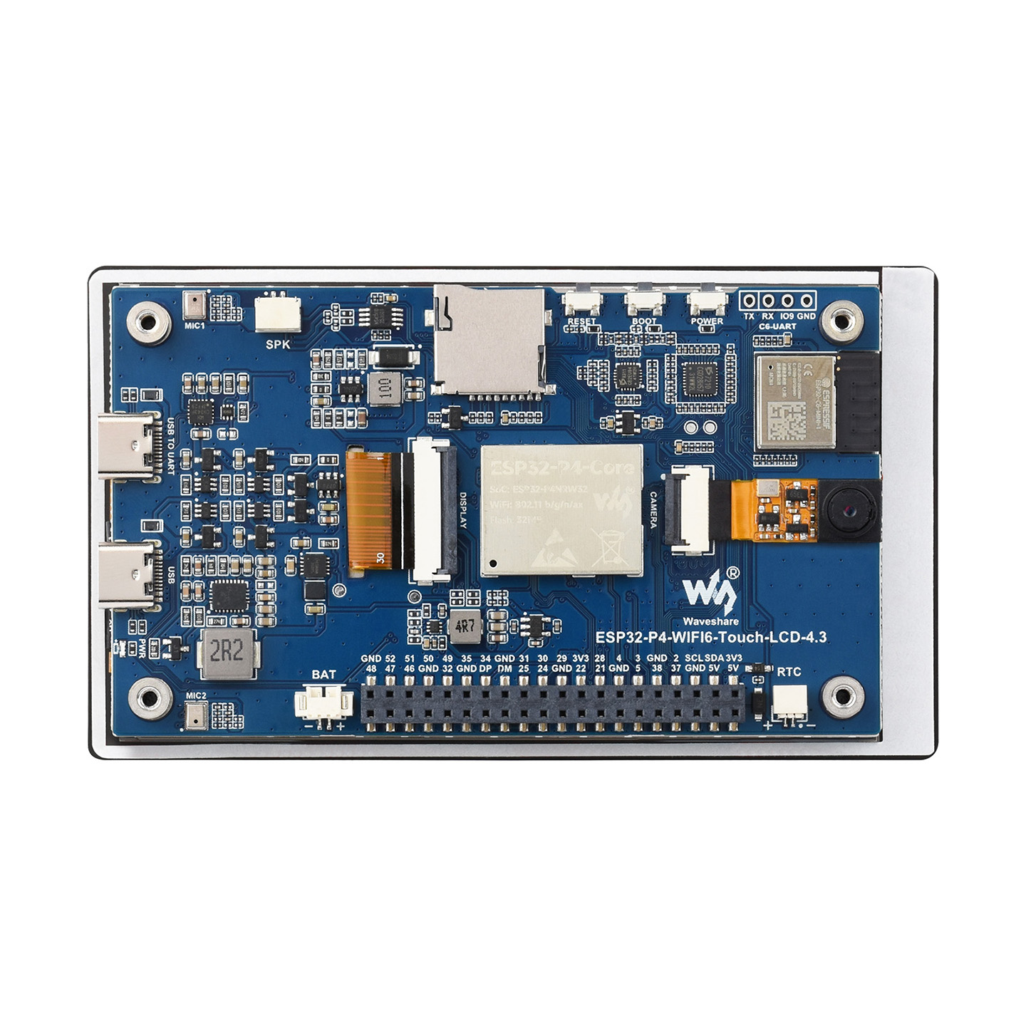 Waveshare ESP32-P4-WIFI6 4.3イン - Esp32 Development Board のレビューと価格