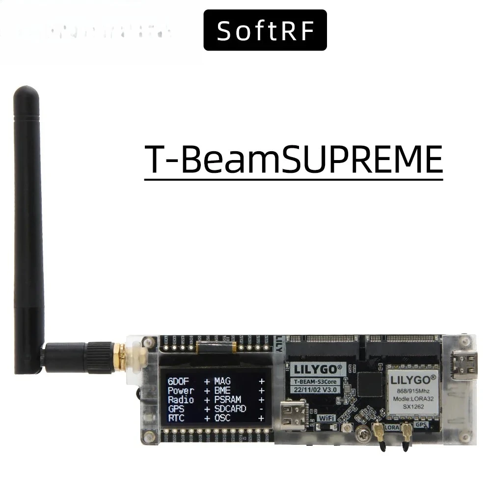 LILYGO SoftRF T-BeamSUPREME ES - Esp32 Wifi Bluetooth Module のレビューと価格